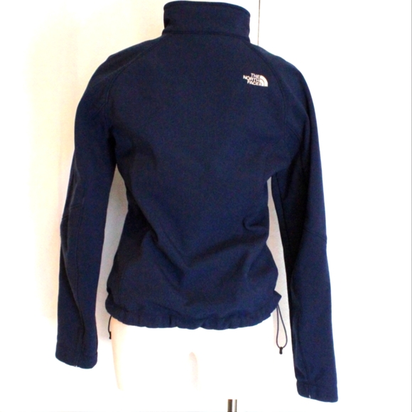 Women’s Medium Navy North Face Fleece Jacket - Picture 3 of 8